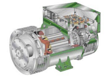 亭湖发电机内部结构图 亭湖发电机内部结构图